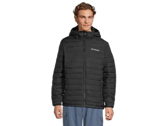 Columbia Powder Litetm II Hooded Jacket Mens Clothing Black : 2XL, Polyester
