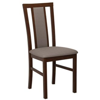 Mirjan24 Silla Victorville 157, Nuez, 93x43x40cm, Tapiz, De Madera, Madera, Muebles Ya Montados