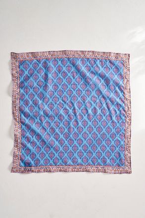 Terrain Embroidered Print Bandana