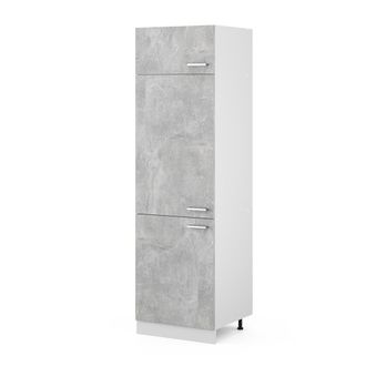Vicco Mueble Despensa Universal R-line, Hormig&oacute;n, 60 Cm Con Puertas