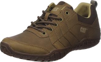 CAT Caterpillar Unisex Instruct Trainers, Beige Mens Dark Beige Mens Dark Beige, 11 UK