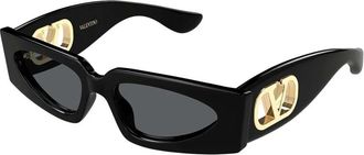 Valentino Vg 0001S Zonnebrillen - Dames - Zonnebrillen - Zwart - 53 MM - Accessoires