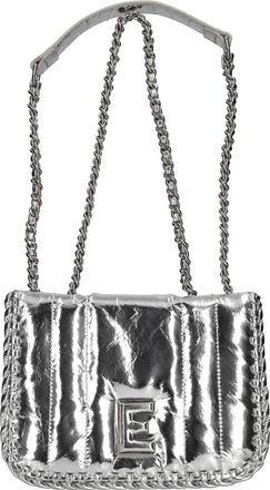 Ermanno Scervino Schoudertas van Imitatieleer - Dames - Schoudertassen - Grijs - ONE Size - Leer - Tassen