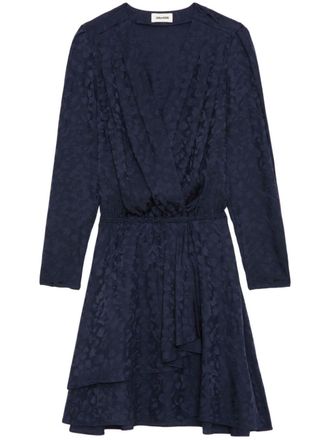 Zadig&Voltaire Abito Rogers Jac Leo corto - Blu
