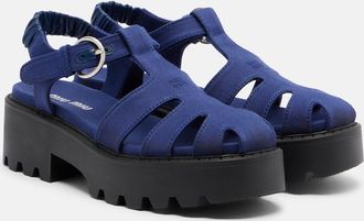 Miu Miu Platform slingback sandals