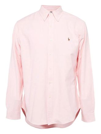 Ralph Lauren long-sleeve button-down shirt - Pink