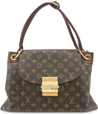 Louis Vuitton Olympe Monogram Canvas Brown Canvas Handbag (Pre-Owned)