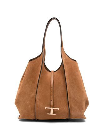 Tod's Tods T Tijdloze medium leren draagtas