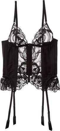 Kiki De Montparnasse Kiki de Montparnasse Eclore Embroidery Merry Silk-Trim Widow