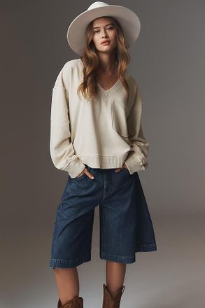 Pilcro Montana Pocket Knit Top