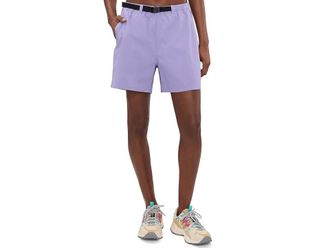 Mountain Hardwear Rockrydgetm Shorts Womens Shorts Harbor Violet : LG 5, Cotton/Elastane/Nylon