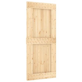 vidaXL Vidaxl - Puerta Narvik Madera Maciza Pino 90x210 Cm