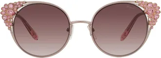 Chopard Brown Pink Gradient Cat Eye Sunglasses SCHL06S 0A39 53