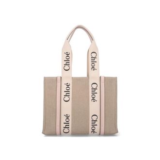 Chlo&eacute; Bags White Linen