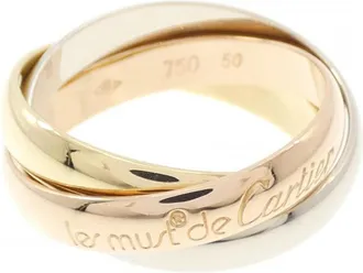Cartier Yellow Gold (18K) Pink Gold (18K) White Gold (18K) Band Ring (Pre-Owned)