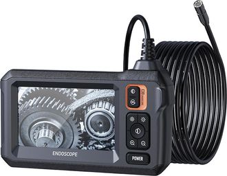 OEM C&aacute;mara Endosc&oacute;pica, Pantalla Ips De 4,3 Pulgadas, Cable Semirr&iacute;gido De 5 M, Resistente Al Agua Ip67, 8 Led, Inspecci&oacute;n De Tuber&iacute;as