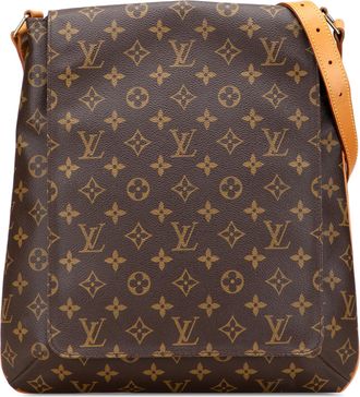 Louis Vuitton Pre-owned Womens Musette Salsa Crossbody Bag - Brown Textile - One Size
