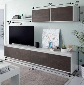 For&eacute;s Mueble Salon Tv Alida