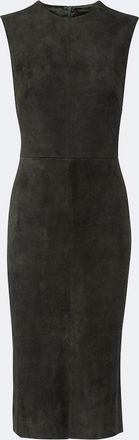 Stouls Vestido midi Evita de ante