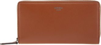 Jimmy Choo London Phelix JC Emblem Leather Wallet