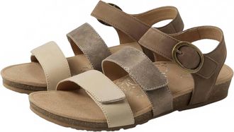 Aetrex Womens Lilly Sandal In Taupe