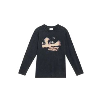 Isabel Marant Heren, Tops, Zwart, Maat: S Katoen