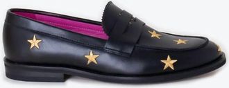 Vilagallo Womens With Star Accents Shoes In Black