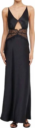 Bec&bridge Camille Maxi Dress In Black