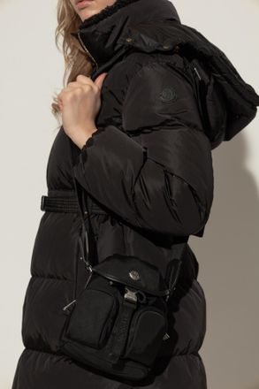 Moncler Shoulder Bag Mini Trick, Womens, Black