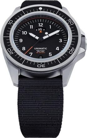 Unimatic Modello Uno GMT Quartz Black Dial Mens Watch UT1-GMT