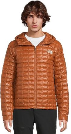 The North Face THERMOBALLtm Hooded Jacket Mens Jacket Burnt Umber : 2XL, Polyester