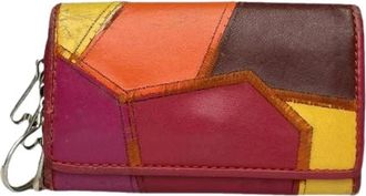 Saint Laurent Pre-owned Wallets, female, Multicolor, Size: ONE SIZE Pre-owned Leather Key-holder