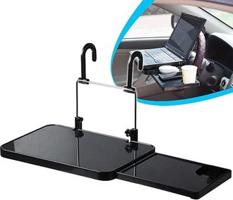 OEM Adecuado Para Mesa Multifuncional Para Coche, Mesa Para Volante, Mesa Para Port&aacute;til, Volante, Asiento Del Pasajero, Negro