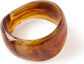 Rubi Shoes Single Bracelet in Amber Swirl Bangle at Nordstrom