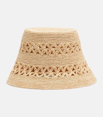 Zimmermann Raffia bucket hat