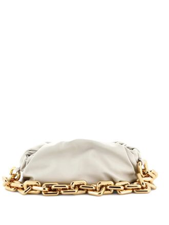 Bottega Veneta The Chain Pouch Leather shoulder bag - Neutrals
