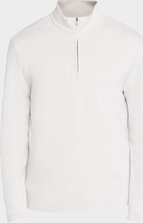 Vince Men & apos;s Cotton Blend Quarter-Zip Sweater
