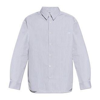 A.P.C. Formal Shirts, male, Blue, Size: XL Malo Shirt