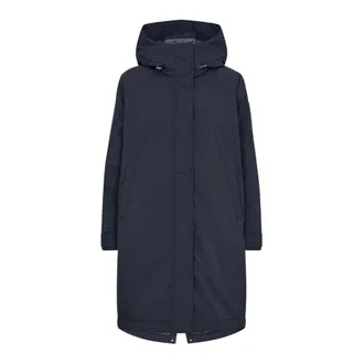 Mos Mosh MOS Mosh - Cali Parka Jas - Dames - Mantels - Blauw - Maat: XS Leer