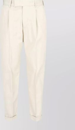 Pantaloni Torino straight-leg tailored trousers