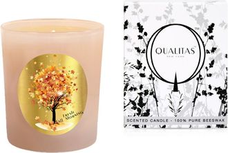 Qualitas Fragrance Fresh Fall Morning Scented Beeswax Candle