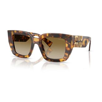 Miu Miu Sunglasses, female, Brown, Size: 51 MM Mub05S Sunglasses