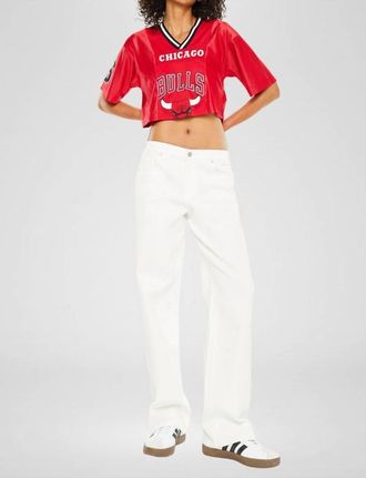 Kancan Baggy Jean In White