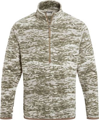 Craghoppers Heren National Trust Irt Print Fleece Top (Cardamom)