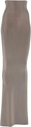 Rick Owens Mujer, Faldas, Gris, Talla: L