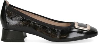 Caprice Elegante Zwarte Zakelijke Schoenen - Dames - Pumps - Zwart - 38 1/2 EU - Schoenen