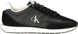 Calvin Klein Zwarte Polyester Heren Sneaker