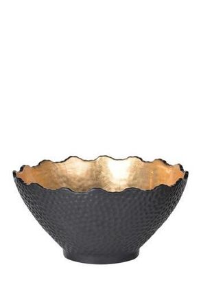 R16 Home Metro Gilded Bowl - Small in Goldblack at Nordstrom Rack