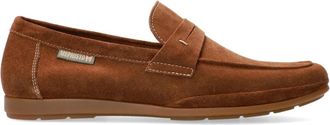 Mephisto Heren Bruine Su&egrave;de Mocassin - Heren - Loafers - Bruin - 41 EU - Su&egrave;de - Schoenen