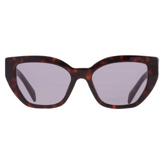 Prada Grey Cat Eye Ladies Sunglasses PR A09S 17N03N 53